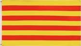 VlagDirect - Catalaanse vlag - Catalonië vlag - 90 x 150 cm.