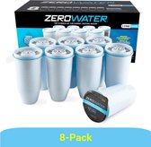 ZeroWater - 8-Pack - Carafe à eau Filtres de remplacement - ZR-008