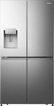 Hisense RQ760N4AIF frigo américain Autoportante 585 L A Métallique