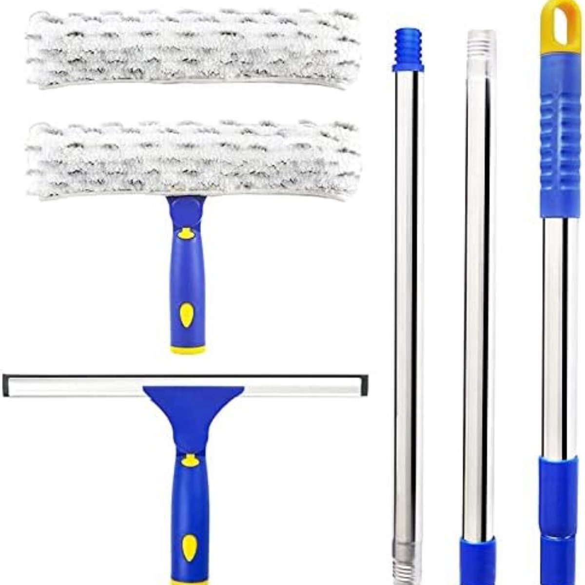 Goedkoopste Ramenwasser telescopisch - Ramenwasser met steel - Ramenwisser met telescoopsteel