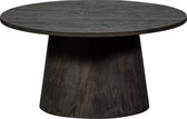 WOOOD Maan Salontafel - MDF - Donkerbruin - 45x60x60
