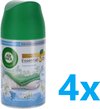 Voordeelverpakking 4 X Airwick Freshmatic Navul 250 ml Crisp Linen & Lilac 6113