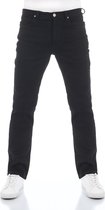 Lee Heren Jeans BROOKLYN STRAIGHT regular/straight Fit Zwart 34W / 32L Volwassenen