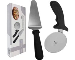 BBQBuddies Pizza Snijder - Pizza roller - Pizza Mes - Pizza Schep