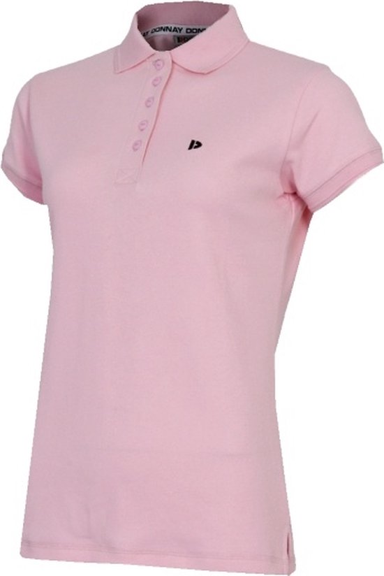 Donnay Polo Pique - Poloshirt - Dames - Shadow Pink (545) - maat XXL