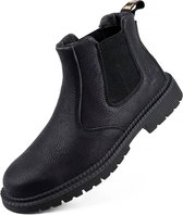 KOSMOS Diansen - Chaussure de sécurité - Homme - Chaussure de sécurité S3 - Antidérapante - Embouts Acier - Cuir - Zwart - Taille 40