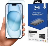Apple IPhone 15 onbreekbaar hybride glas - 3mk FlexibleGlass