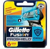 Gillette Fusion ProShield Chill 6stuk(s) Mannen scheermesje