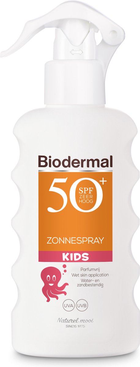 Biodermal Zonnebrand Kind - Zonnespray voor kinderen - SPF 50+ - 175 ml - Biodermal