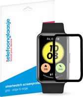 Telefoonglaasje Screenprotectors - Geschikt voor Huawei Watch FIT new - PMMA - (Dun/Flexibel) Plexiglas Screenprotector - Geschikt voor Huawei Watch FIT new - Beschermglas - Smartwatch