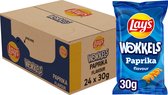 Lay's Wokkels Paprika - Chips - 24 x 30 gram