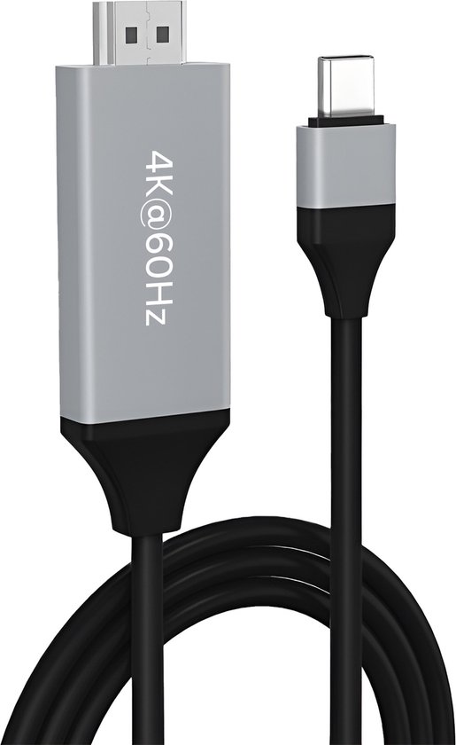 Adaptateur USB-C Vers HDMI INIU - 4K@60Hz, Compatible MacBook, IPad, IPhone, Samsung, PC, Plug & Play