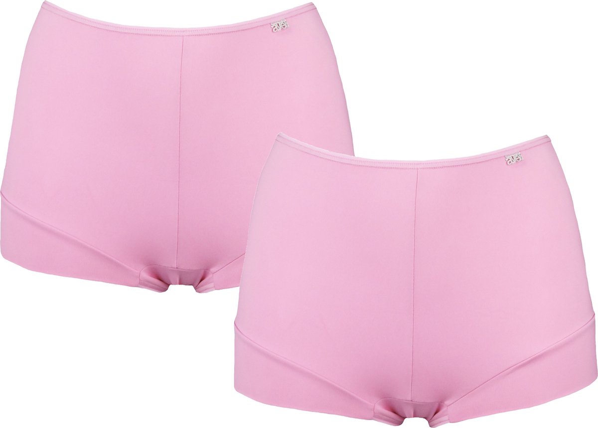 2-pack Avet Dames boxershort 3844 microfiber Licht Roze- maat L