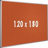Prikbord kurk PRO Medina - Aluminium frame - Eenvoudige montage - Punaises - Prikborden - 120x180cm
