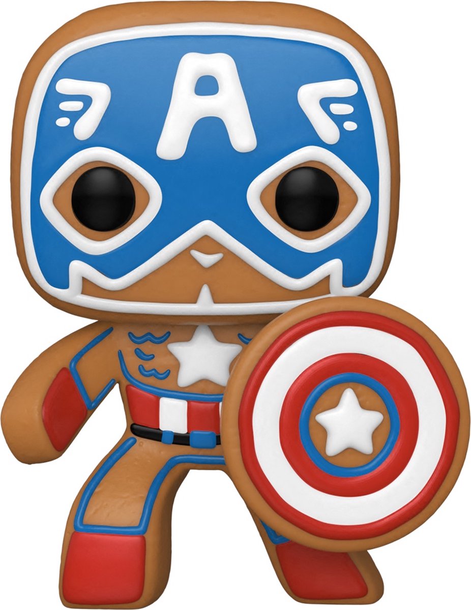 Funko Pop! Marvel: Holiday - Gingerbread Captain America