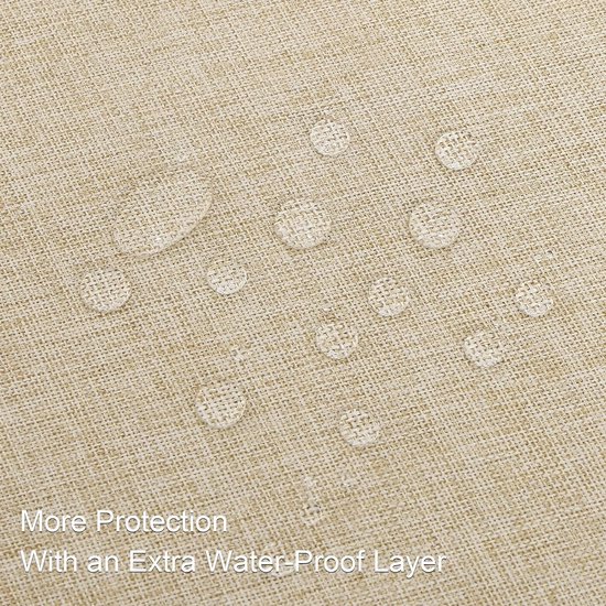 Tafelkleed met tafelzeil, vlekbestendig, afwasbaar, lotuseffect, Öko-Tex (wit Z-918, lijsterbes, 140 x 180 cm Tafelkleed met tafelzeil, vlekbestendig, afwasbaar, lotuseffect, Öko-Tex (wit Z-918, lijsterbes, 140 x 180 cm