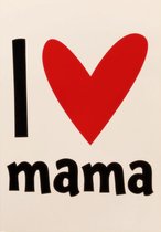 Kaart - Moederdag - I love mama - SMR11-D