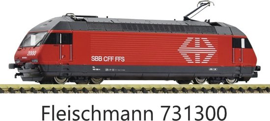 Fleischmann - 731300 E-locomotief - Re 460 SBB - Elektrisch - Modeltrein