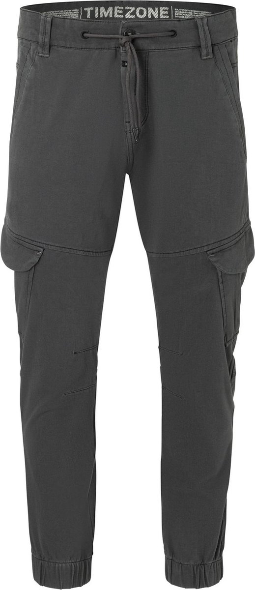 TIMEZONE Heren Cargo Broek REGULAR BROOKLYNTZ regular/straight Grijs 38W / 34L Volwassenen