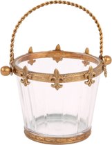 Baroque - Theelicht - Theelicht koper 10 cm - 8 - Brass+glass