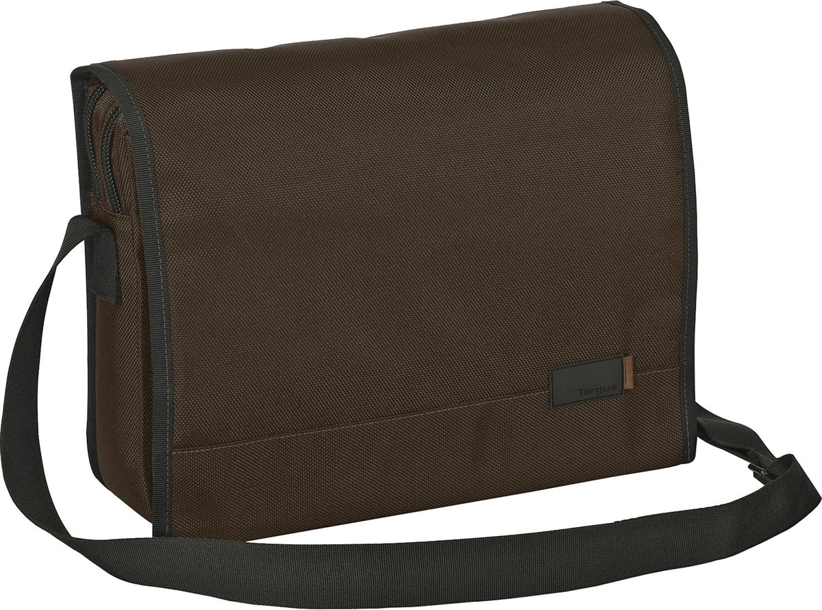 Targus TSM10301EU notebooktas - Messenger Tas Bruin 16 inch