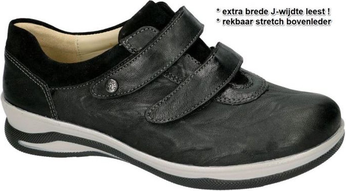 Fidelio Hallux -Dames - zwart - sneakers - maat 36