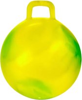 Boule Skippy en marbre - jaune/vert - D45 cm - jouets d'extérieur pour enfants