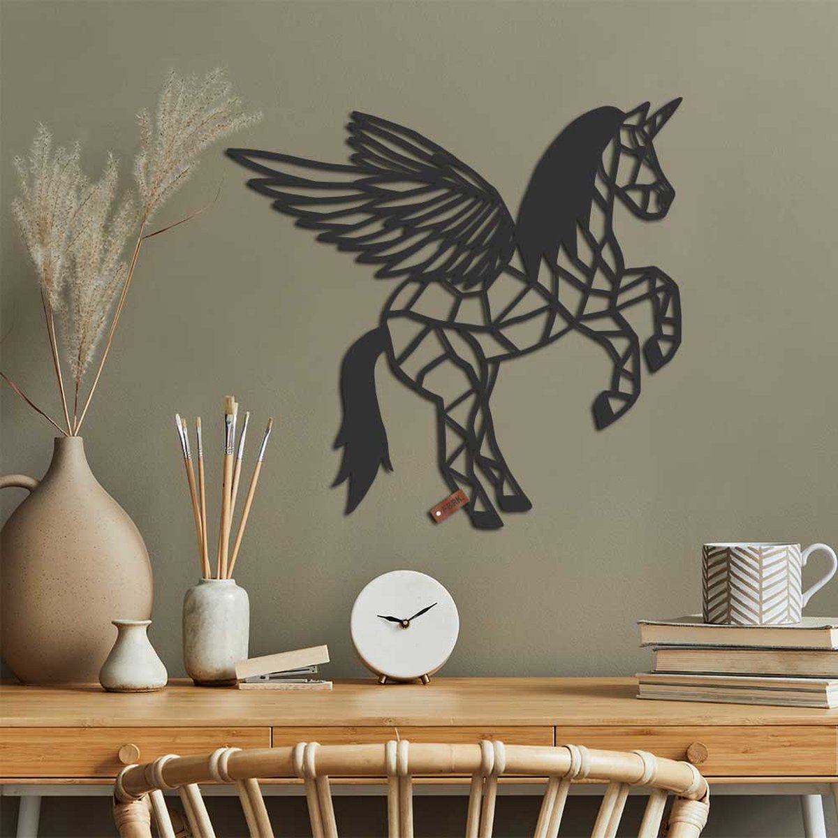FBRK. Geometrische Pegasus - Black