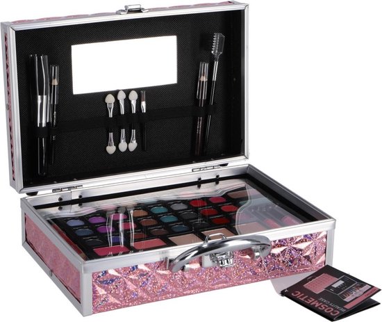 Foto: Casuelle make up koffer roze holografisch