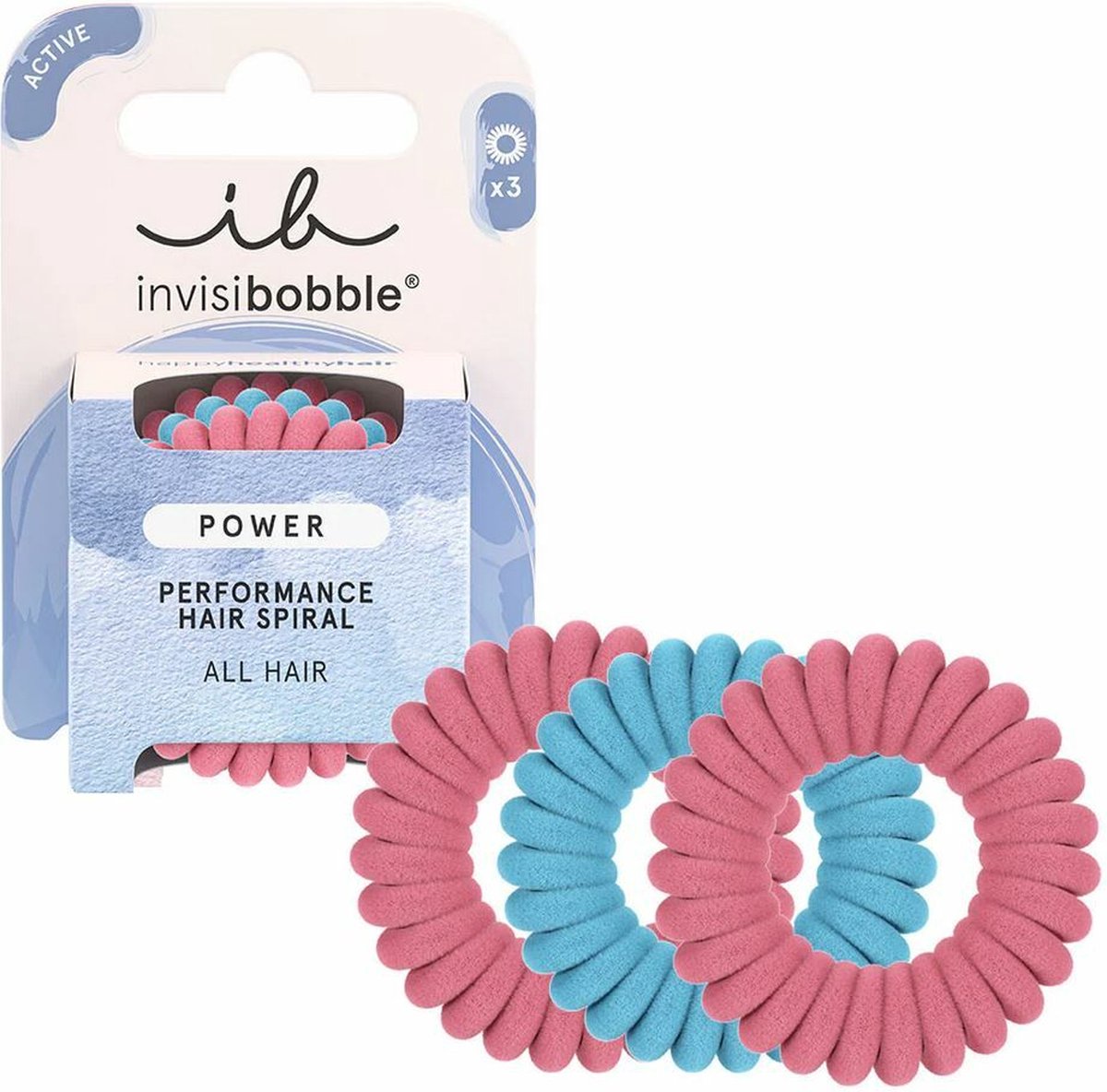 Invisibobble Power Rose and Ice 3 stuks