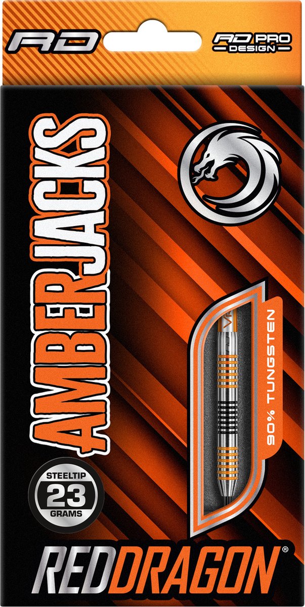 Red Dragon Amberjack 4 90% - Dartpijlen van Red Dragon — afbeelding 2