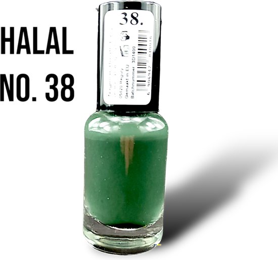 Halal Nagellak - BreathEasy - nagellak no. 38 - waterdoorlatend - luchtdoorlatend - Halal