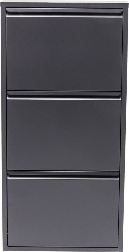 Schoenenkast Caruso 3 Anthracite (MO)