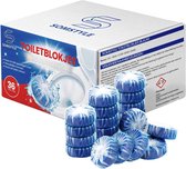 Somstyle Toiletblokjes Inbouwreservoir – 36 Stuks WC Blokjes – Blauw