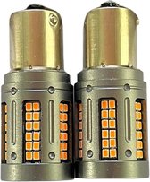 XEOD LED Lampen - PY21W - BA15S - Xtreme LED - Canbus - Oranje - Knipperlicht - 2 stuks