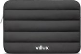 Villux Laptophoes - Laptop Hoes - Geschikt voor 14, 15.6 en 16 Inch - Waterafstotend - Anti Scratch - Schokbestendig - Zwart