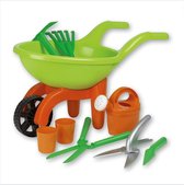 Kruiwagen Kind - Speelgoed Voertuig Voor Jonge Tuinliefhebbers - Kruiwagen Kinderen Met Tuingereedschap - Groen/Oranje