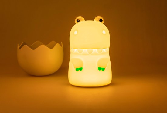 MEGAlight- DIGGY DINO- kindvriendelijk lampje -rgb-dimbaar-oplaadbaar