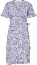 ONLY ONLOLIVIA S/ S WRAP DRESS WVN Ladies Dress - Taille 36