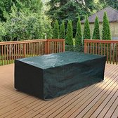 Tuinmeubelhoezen Waterdicht 180x120x70cm Outdoor Tafelhoezen Waterdicht voor Tuinmeubilair Tuinhoezen Ademend Polyethyleen voor Tafel en Stoel DHGFC180-0GRV1