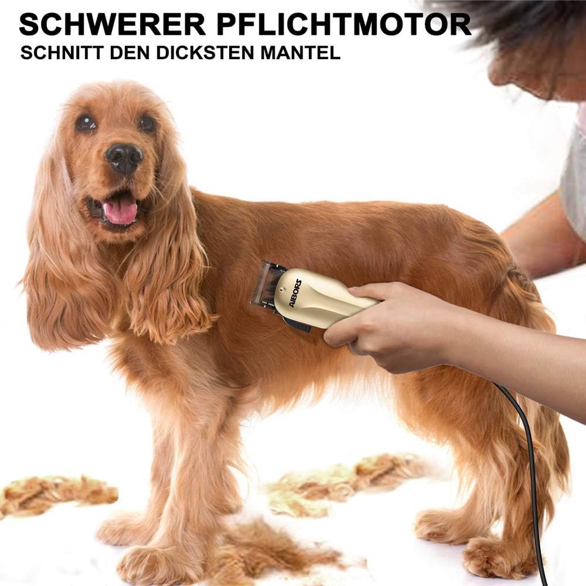 hondentondeuse, professionele scheermachine voor honden, katten, dierenhaar, elektrische hondentrimmer,