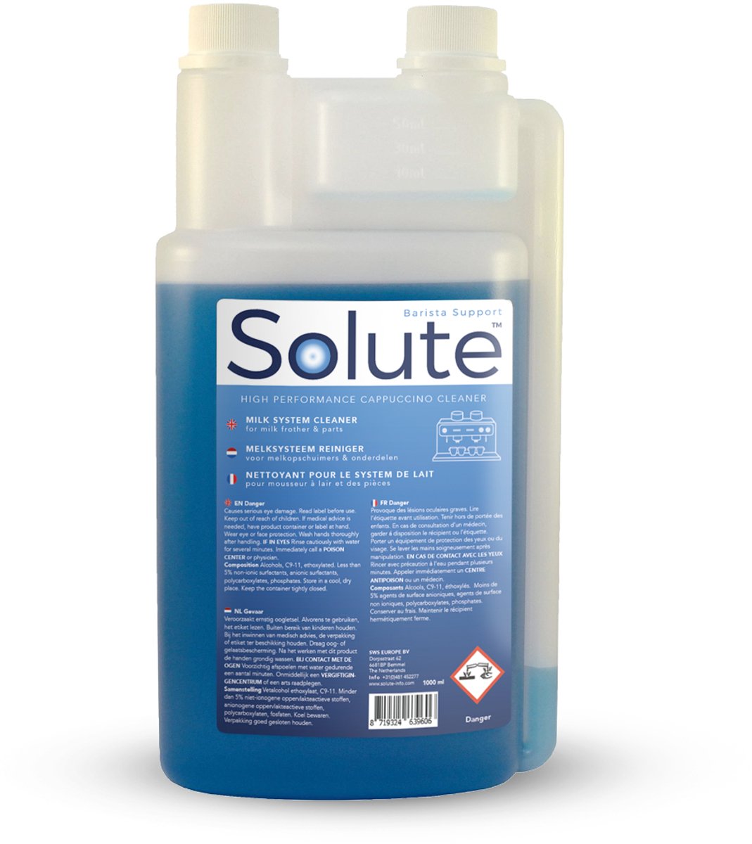 Solute Milk Cleaner 1 Liter