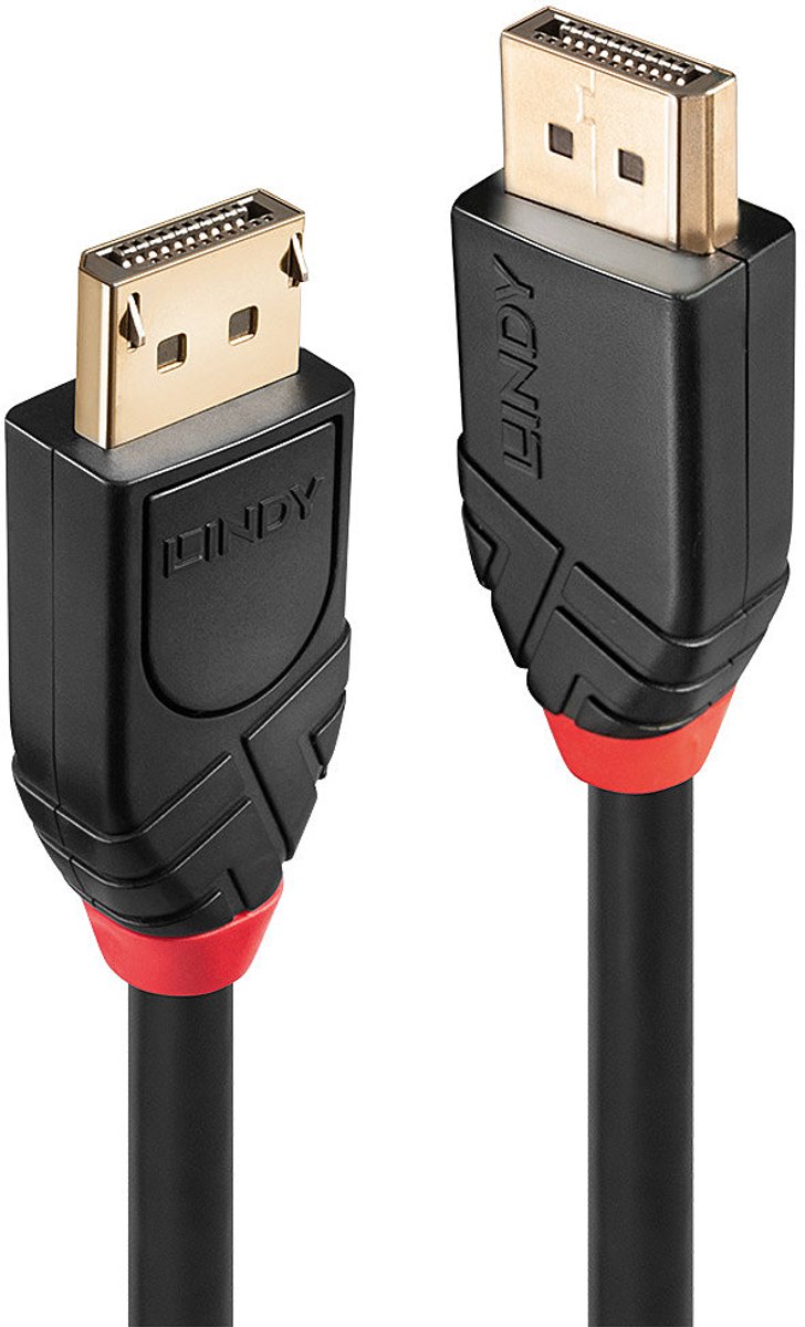 Lindy 41078 DisplayPort kabel 10 m Zwart