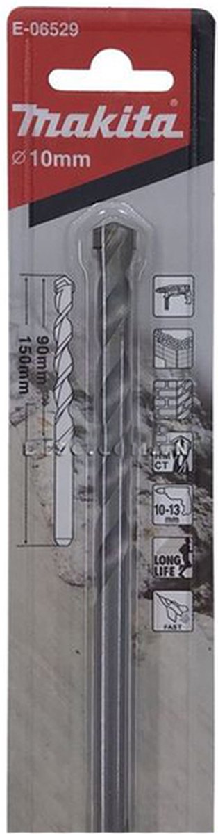 Makita E-06529 Steenboor 10x150mm