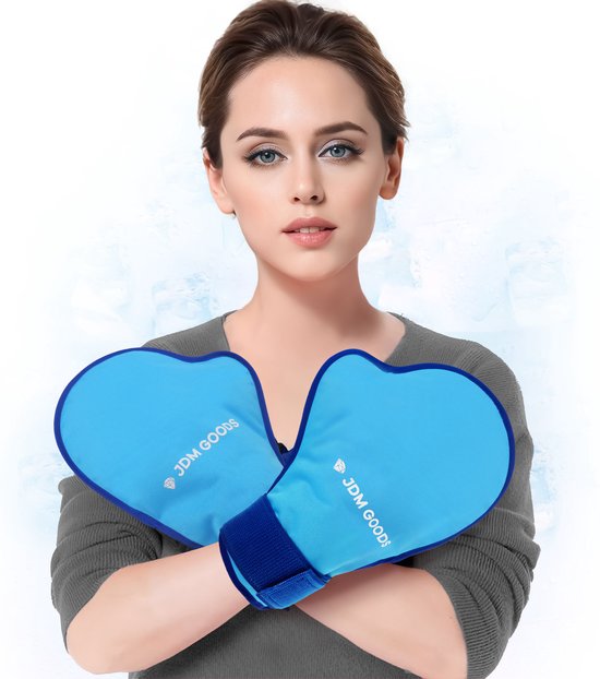 JDM - Koelhandschoenen / coldpack - Hot & Cold Pack - Warm & Koud Kompres - Gel Pack - Icepack Herbruikbaar - Pijnverlichtende Koelhandschoenen