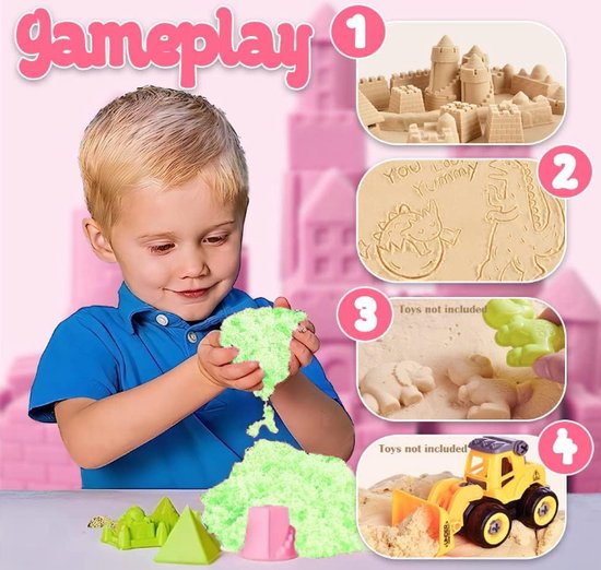 KINETIC SAND - RECHARGE SABLE PARFUMÉ 227 G - Sable Cinétique et Coloré - Altern