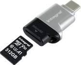Lecteur de carte mémoire INCRUSB3.0CMSD intégré Noir, Argent USB 3.0 (3.1 Gen 1) Type-C