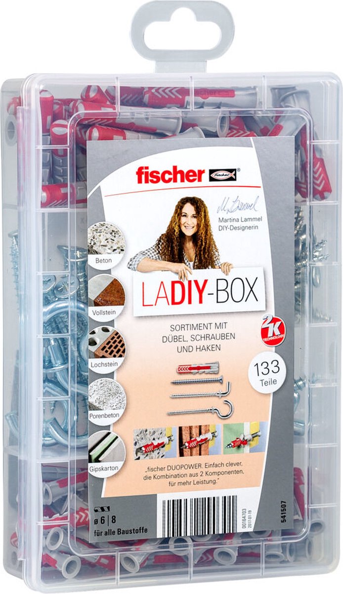Fischer LaDIY-Box (133 onderdelen) - 541507
