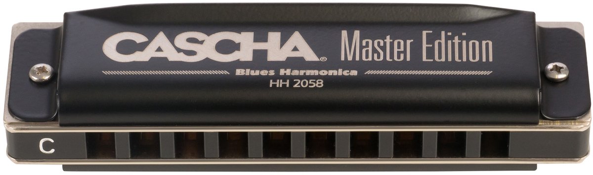 Cascha Verlag Master Edition Blues Mundharmonika C-Dur Set - Diatonische mondharmonica