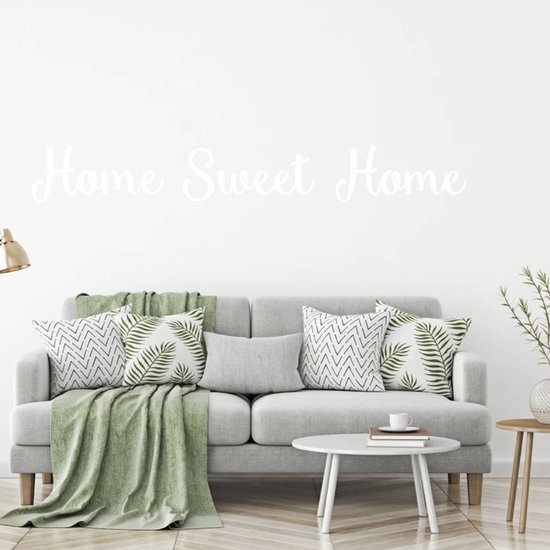 Muursticker Home Sweet Home - Or - 160 x 20 cm - Muursticker4Sale